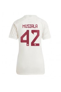 Bayern Munich Jamal Musiala #42 Jalkapallovaatteet Naisten Kolmaspaita 2023-24 Lyhythihainen
